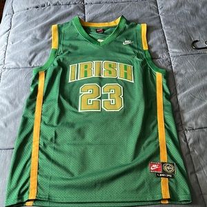 Lebron James High School Irish Jersey